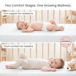 Dream On Me Baby Fairy 5â Foam Crib & Toddler Bed Mattress in a Box, White I Greenguard Gold Certified I JPMA Certified by Dream On Me