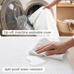 Dream On Me Baby Fairy 5â Foam Crib & Toddler Bed Mattress in a Box, White I Greenguard Gold Certified I JPMA Certified by Dream On Me