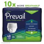 Prevail 2X-Large | Unisex Incontinence Protective Underwear | Maximum Absorbency | 48 Count (4 bags of 12) by Prevail