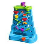 Step2 Waterfall Discovery Wall | Double-Sided Outdoor Water Play Set with 13-Pc Water Accessory Set, Multicolor, Basic by Step2