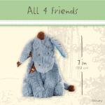 KIDS PREFERRED Disney Baby Classic Winnie The Pooh and Friends 4 Piece Plush Collector Set Stuffed Animals from Kids Preferred