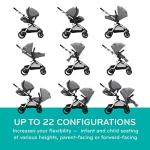 Evenflo Pivot Xpand Modular Travel System with SafeMax Infant Car Seat by Evenflo