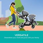 Evenflo Pivot Xpand Modular Travel System with SafeMax Infant Car Seat by Evenflo