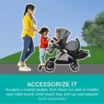 Evenflo Pivot Xpand Modular Travel System with SafeMax Infant Car Seat by Evenflo
