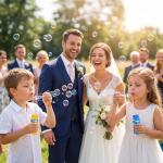 JOYIN 24 Pcs Bubble Bottles with Wand Assortment for Kids, 4oz Blow Bubbles Solution Novelty Summer Toy, Party Favors, Birthday, Outdoor & Indoor Activity by JOYIN INC