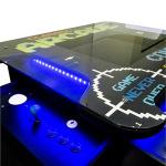 Creative Arcades Full Size Commercial Grade Cocktail Arcade Machine | 2 Player | 1162 Games | 22" LCD Screen | 3 Sided | Square Glass Top |4 Sanwa Joysticks | Trackball | 2 Stools | 3 Year Warranty by Creative Arcades