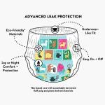 The Honest Company Toddler Training Pants, Dinosaurs, 2T/3T, 104 Count, Packaging May Vary from The Honest Company HPC