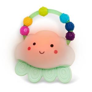B. toys â Rain-Glow Squeeze â Light-Up Cloud Rattle for Babies 3 Months + from Branford Limited