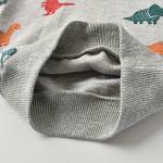 Toddler Infant Baby Boy Clothes Colored Dinosaurs Long Sleeve Hoodie Tops Sweatsuit Pants Outfit Set (6-9 Months) from 