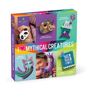 Craft-tastic I Love Mythical Creatures â Award-Winning Craft Kit for Kids â Everything Included for 6 Fun DIY Art & Crafts Projects by Ann Williams Group