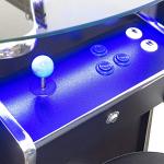 Creative Arcades Full Size Commercial Grade Pub Arcade Machine | 2 Player | 60 Games | 22" LCD Screen | Round Glass Top | 2 Sanwa Joysticks | 2 Stools Included | 3 Year Warranty by Creative Arcades