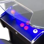 Creative Arcades Full Size Commercial Grade Pub Arcade Machine | 2 Player | 60 Games | 22" LCD Screen | Round Glass Top | 2 Sanwa Joysticks | 2 Stools Included | 3 Year Warranty by Creative Arcades