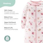 The Peanutshell Newborn Clothes & Accessories Set - 23 Piece Baby Girl Layette Gift Set - Fits Newborn to 3 Months - Rainbow & Safari, Pink from Farallon Brands