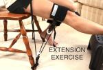Knee Exerciser Pro Single Knee Pulley: Knee Therapy, TKA, ACL & Knee Contracture Rehab from OLe! LLC