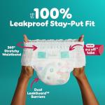 Diapers Size 5, 128 Count - Pampers Pull On Cruisers 360Â° Fit Disposable Baby Diapers with Stretchy Waistband, ONE Month Supply (Packaging May Vary) by AmazonUs/PRFY7