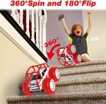 Remote Control Car, RC Cars Amphibious Land & Water Toy Off-Road RC Boat, 360Â°Flip Rotation Stunt Car with Sidelights for Toddlers 3 4 5 6 7 8 9 10 11 12 Years Kids Boys Girls from MaxTronic