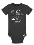 Gerber unisex baby 8-pack Short Sleeve Onesies Bodysuits and Toddler T Shirt Set, Star, 3-6 Months US by GERLO