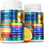 10 in 1 Immune Defense Pills - D3 Vitamin 5000 IU, 1000 mg Vitamin Ð¡ and ZinÑ 50 mg - Vitamin Capsules for Overall Health - Immune Support Supplement with Elderberry, Echinacea, Ginger Root (60 Caps.) from Manufactured for NUTRALIZIZER
