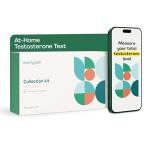 Everlywell Testosterone Test - at-Home Collection Kit - Accurate Results from a CLIA-Certified Lab Within Days - Ages 18+ (Not Available in NY, NJ, RI) by Everly Well
