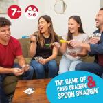 PlayMonster Spoons - The Game of Card Grabbin' & Spoon Snaggin', 6772 by PlayMonster