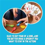 PlayMonster Spoons - The Game of Card Grabbin' & Spoon Snaggin', 6772 by PlayMonster