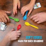 PlayMonster Spoons - The Game of Card Grabbin' & Spoon Snaggin', 6772 by PlayMonster