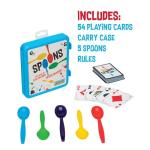 PlayMonster Spoons - The Game of Card Grabbin' & Spoon Snaggin', 6772 by PlayMonster
