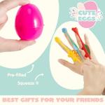 JOYIN 100 Pcs Prefilled Easter Eggs with Novelty Toys Premium for Easter Theme Party Favor, Easter Eggs Hunt, Easter Basket Stuffers Fillers, Classroom Supplies from Joyin Inc