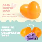 JOYIN 100 Pcs Prefilled Easter Eggs with Novelty Toys Premium for Easter Theme Party Favor, Easter Eggs Hunt, Easter Basket Stuffers Fillers, Classroom Supplies from Joyin Inc