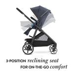 Evenflo Gold, SensorSafe Shyft Smart Modular Travel System with SecureMax Smart Infant Car Seat, Six Different Modes, Syncs with SensorSafe App, 3-Position Recline, Fits Babies 4-35 Pounds, Sapphire by Evenflo Gold