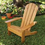 KidKraft Wooden Adirondack Children's Outdoor Chair, Kid's Patio Furniture, Honey, Gift for Ages 3-8 21.5 x 19.2 x 24.5 by kidkraft
