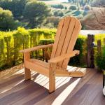 KidKraft Wooden Adirondack Children's Outdoor Chair, Kid's Patio Furniture, Honey, Gift for Ages 3-8 21.5 x 19.2 x 24.5 by kidkraft
