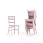 Flash Furniture 10 Pack Kids Pink Resin Chiavari Chair by Flash Furniture