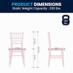Flash Furniture 10 Pack Kids Pink Resin Chiavari Chair by Flash Furniture