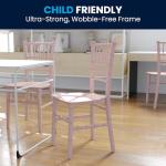 Flash Furniture 10 Pack Kids Pink Resin Chiavari Chair by Flash Furniture