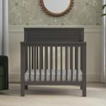 DaVinci Autumn 4-in-1 Convertible Mini Crib in Slate, Greenguard Gold Certified by DaVinci - DROPSHIP