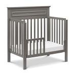 DaVinci Autumn 4-in-1 Convertible Mini Crib in Slate, Greenguard Gold Certified by DaVinci - DROPSHIP