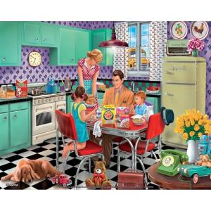 White Mountain Puzzles Breakfast Table, 1000 Piece Jigsaw Puzzle from White Mountain Puzzles, Inc.