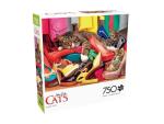 Buffalo Games - Closet Cats - 750 Piece Jigsaw Puzzle from Buffalo Games
