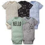 Gerber Baby Boy's 5-Pack Variety Onesies Bodysuits, Hello Bear, Newborn from GERLO