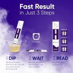 Prime Screen [10 Pack] Nicotine Tobacco Cotinine Urine Test Kit - Urine Dip Card Testing Cotinine from Smoking - WCOT-114 from Wondfo