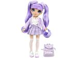 Rainbow High Jr High Violet Willow - 9-inch Purple Fashion Doll with Doll Accessories- Open and Closes Backpack, Great Gift for Kids 6-12 Years Old and Collectors from MGA Entertainment