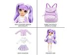 Rainbow High Jr High Violet Willow - 9-inch Purple Fashion Doll with Doll Accessories- Open and Closes Backpack, Great Gift for Kids 6-12 Years Old and Collectors from MGA Entertainment