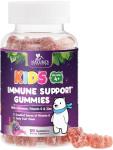 Kids Immune Support Gummies with Vitamin C, Echinacea and Zinc - Children's Support & Vitamin C Gummy, Tasty Natural Fruit Flavor, Vegan by Nature's Nutrition - 120 Gummy Bears from Nature's Nutrition
