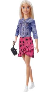 Barbie: Big City, Big Dreams Barbie âMalibuâ Roberts Doll (Blonde, 11.5-in) Wearing Jacket, Skirt & Accessories, Gift for 3 to 7 Year Olds by Mattel