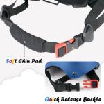 Kids Bike Helmet, Adjustable and Multi-Sport, from Toddler to Youth, 3 Sizes (Blue) from Ouwoer