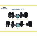 Adjustable Post-Op Rehabilitation ROM Hinged Elbow Brace with Shoulder Sling Stabilizer for Post-Op, Surgery Recovery, Ligament and Tendon Repairs and Dislocations by Brace Direct from Brace Direct