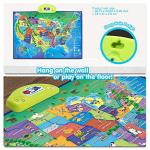 BEST LEARNING i-Poster My USA Interactive Map - Educational Talking Toy for Kids of Ages 5 to 12 Years by Best Learning Materials Corp.