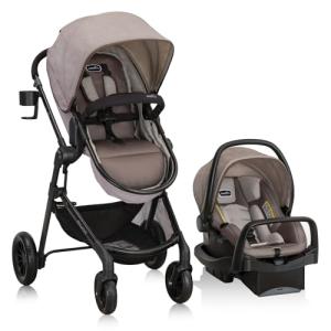Evenflo Pivot Modular Travel System With SafeMax Car Seat by Evenflo