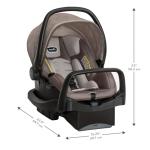 Evenflo Pivot Modular Travel System With SafeMax Car Seat by Evenflo